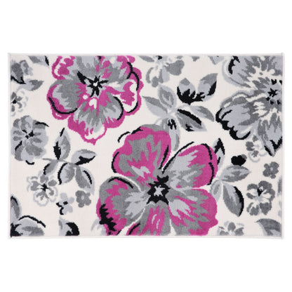 World Rug Gallery Modern Floral Design Area Rug