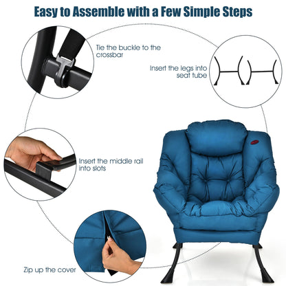 Fauteuil de salon moderne, fauteuil d'appoint, canapé individuel.