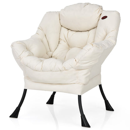 Fauteuil de salon moderne, fauteuil d'appoint, canapé individuel.
