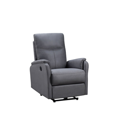 Fauteuil inclinable électrique moderne avec USB, soutien complet de la tête et du bas du dos.