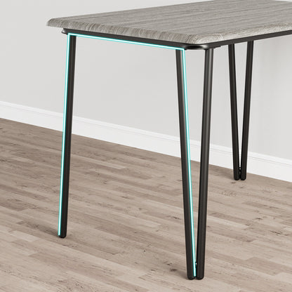 Ensemble de table de salle à manger moderne pour cuisine - 3 pièces