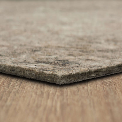 Mohawk Home Non Slip Rug Pad 1/2 Inch Thick Felt Cushion Reversible - Grey