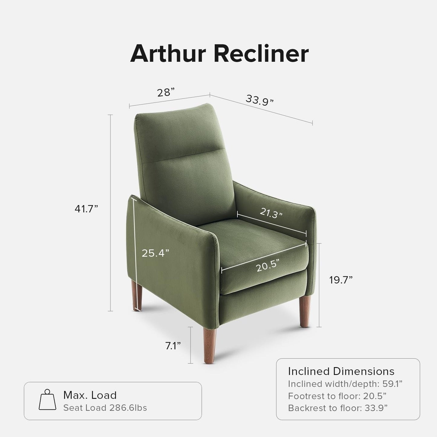 Fauteuil inclinable Mopio Arthur