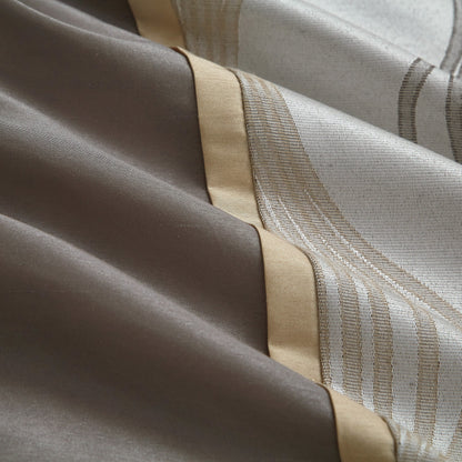 Nanshing Daniella 7-Piece Modern Geometric Comforter Set