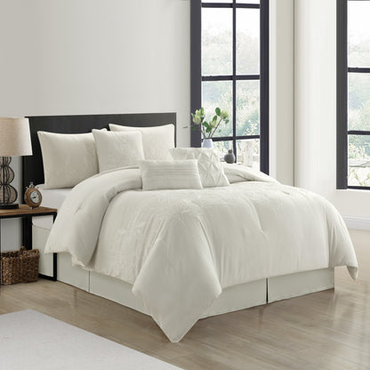 Ensemble de couette Nanshing Taylor 7 pièces à motifs floraux botaniques