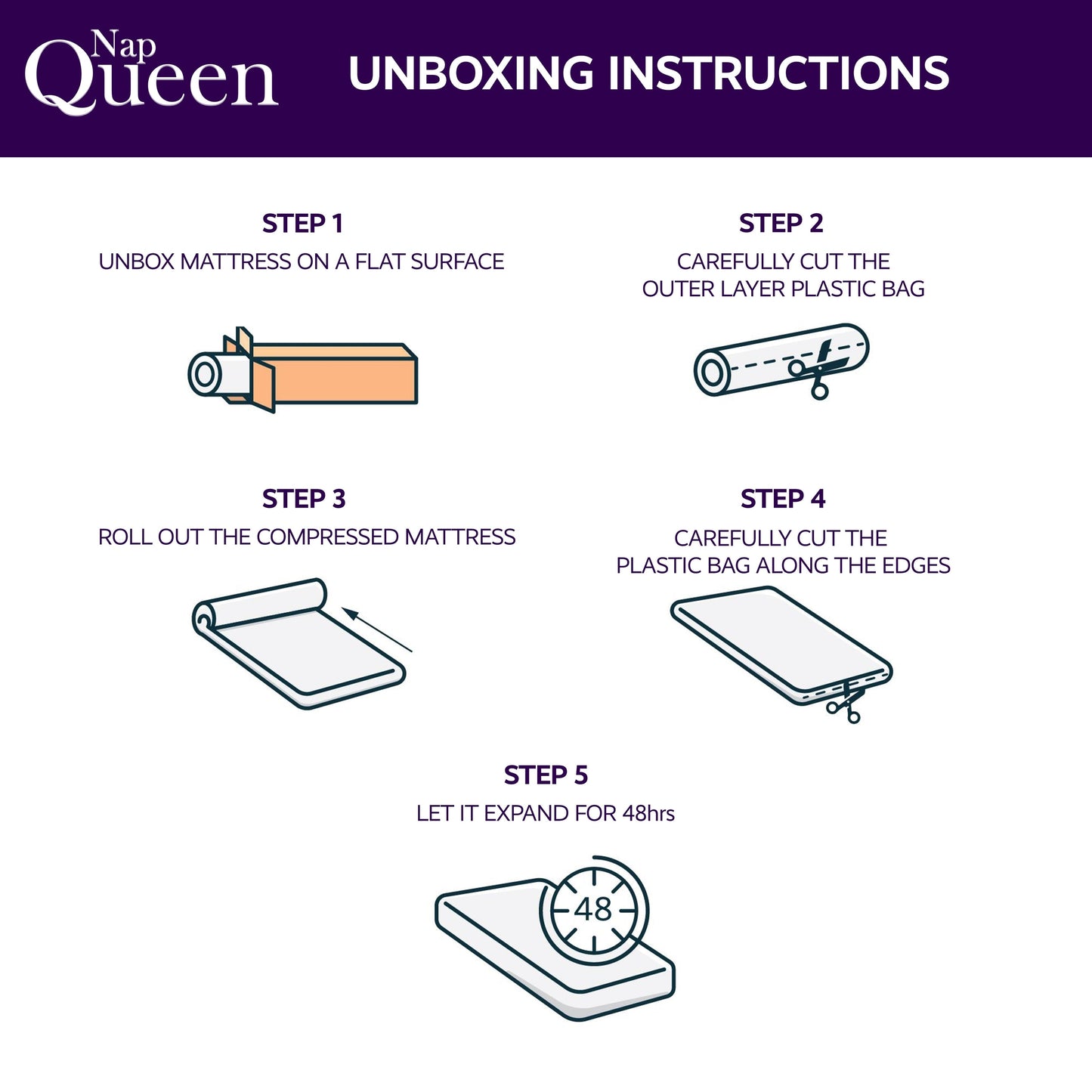 Matelas hybride NapQueen Maxima 8 pouces