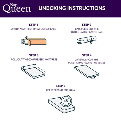 Matelas hybride NapQueen Maxima 8 pouces