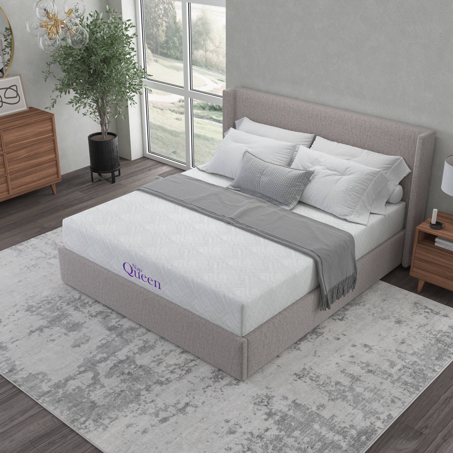 Matelas en mousse à mémoire de forme avec gel de refroidissement NapQueen Elizabeth 10