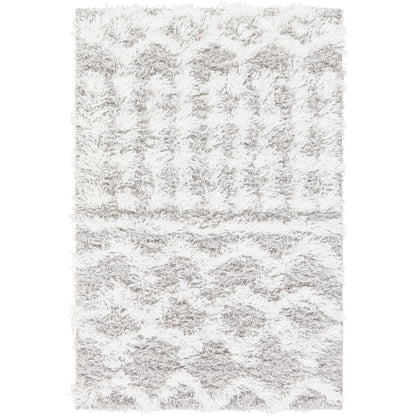 Livabliss Newton Geometric Moroccan Trellis Shag Area Rug