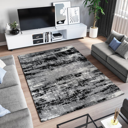 Noori Rug Lux Madison Abstract 2-Inch Shag Area Rug