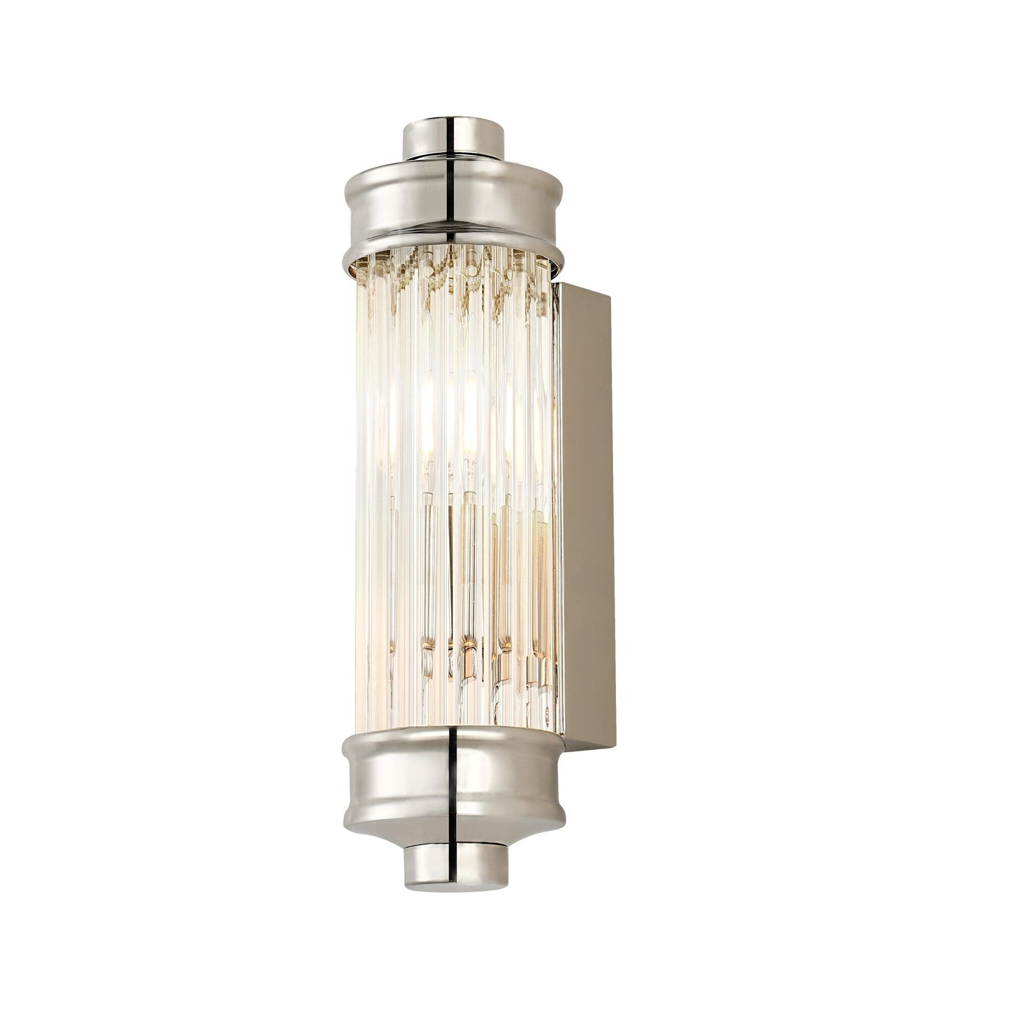 Nordic Postmodern Wall Sconce, European Wall Light in Simple Vintage Glass Crystal