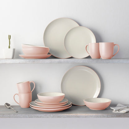 Service de table Noritake Colorwave, 16 pièces, style Coupe, pour 4 personnes