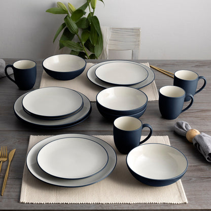 Service de table Noritake Colorwave, 16 pièces, style Coupe, pour 4 personnes
