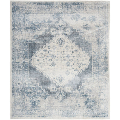 Nourison Abby Machine Washable Indoor only Persian Distressed Area Rug
