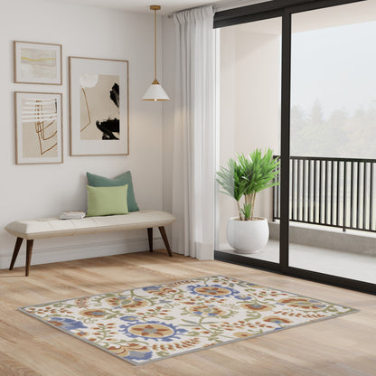 Nourison Alice Indoor/Outdoor Floral Area Rug