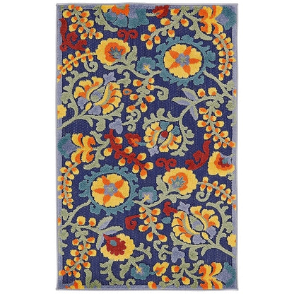 Nourison Alice Indoor/Outdoor Floral Area Rug