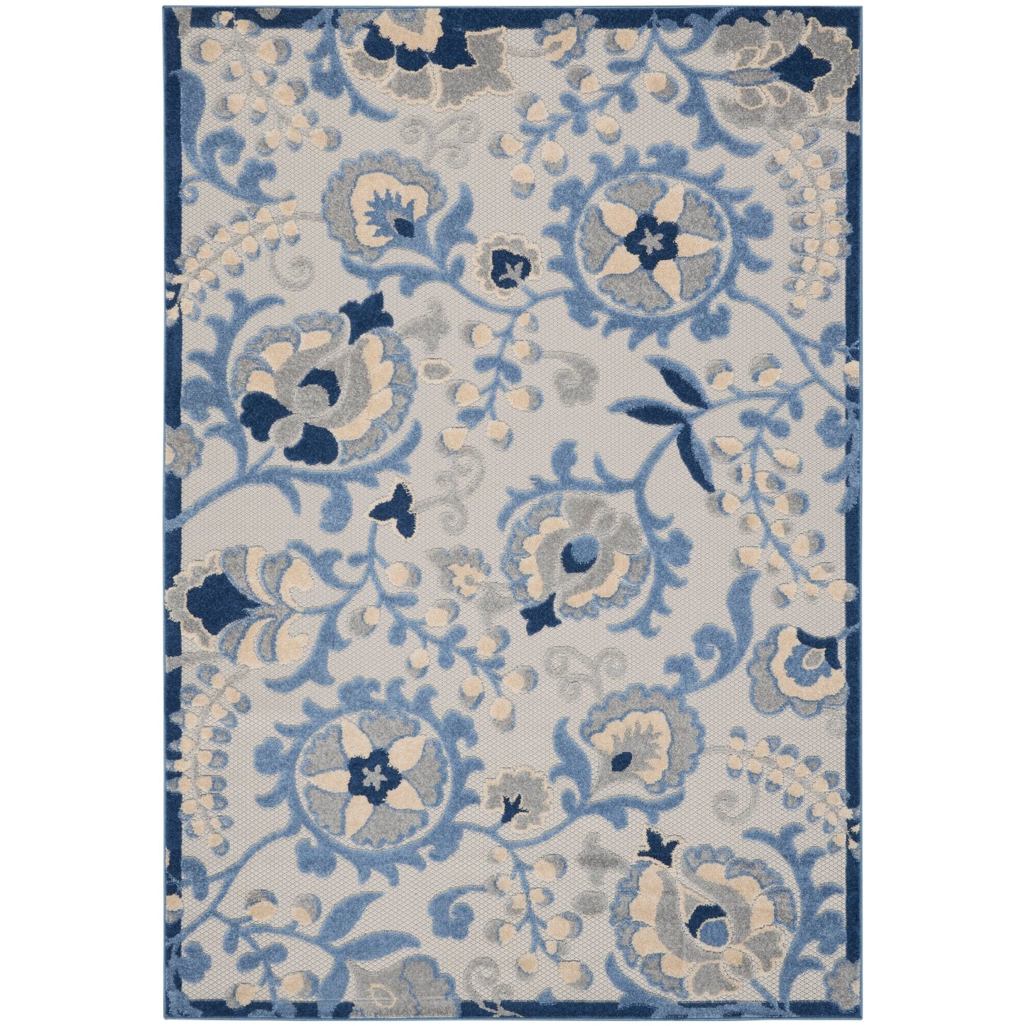 Nourison Alice Indoor/Outdoor Floral Area Rug