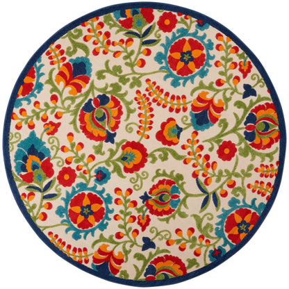 Nourison Alice Indoor/Outdoor Floral Area Rug