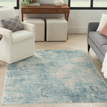 Nourison Astra Machine Washable Abstract Area Rug