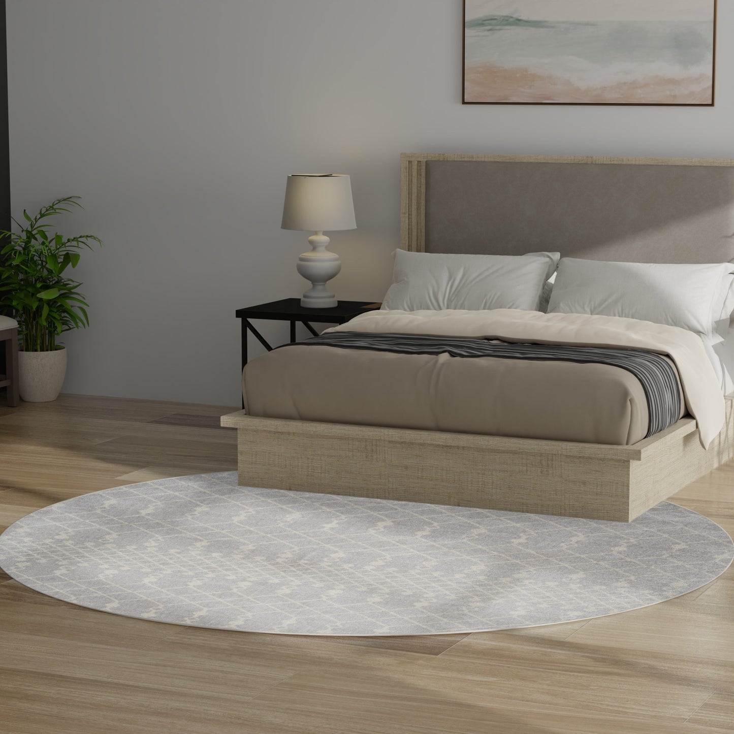 Nourison Astra Machine Washable Moroccan Area Rug