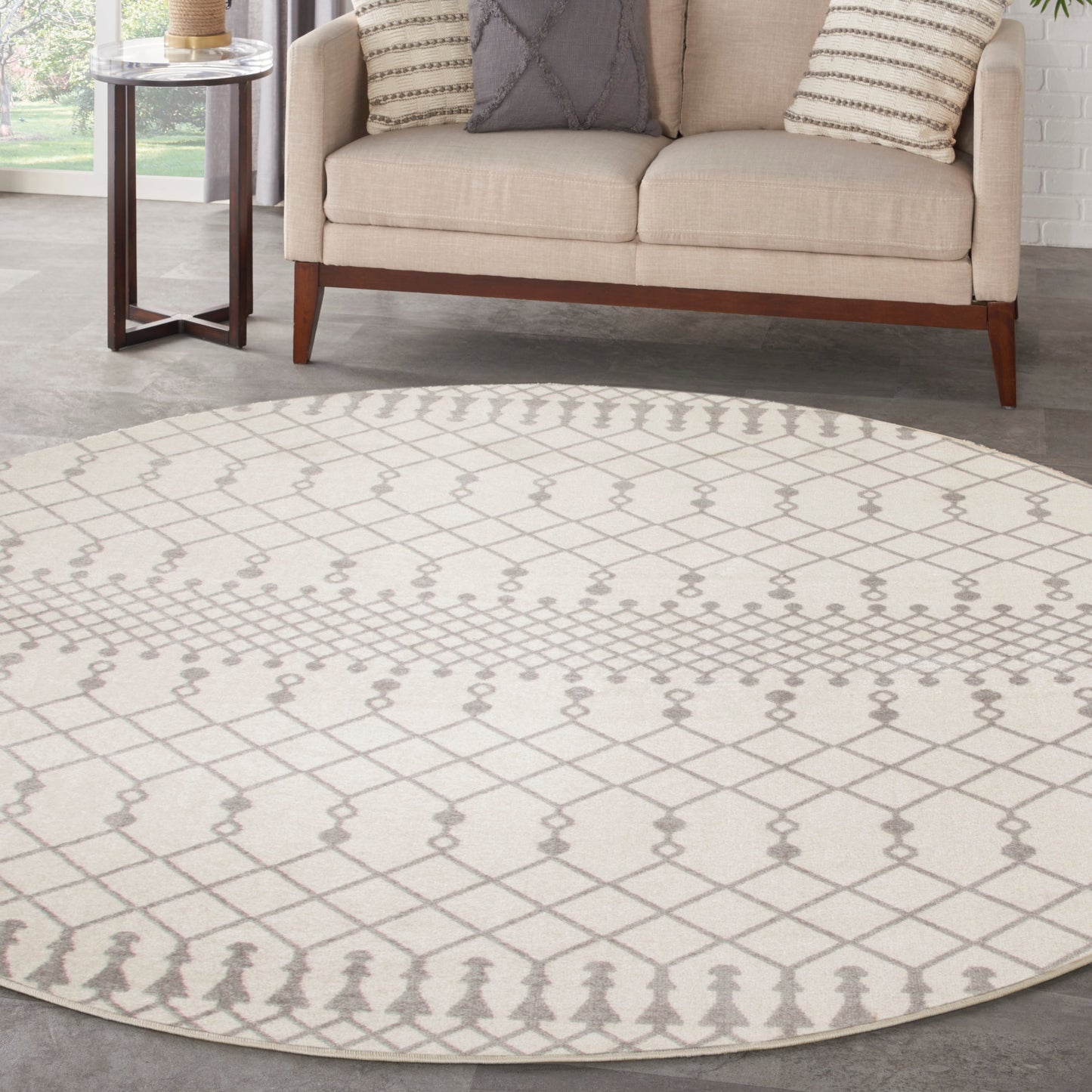 Nourison Astra Machine Washable Moroccan Area Rug
