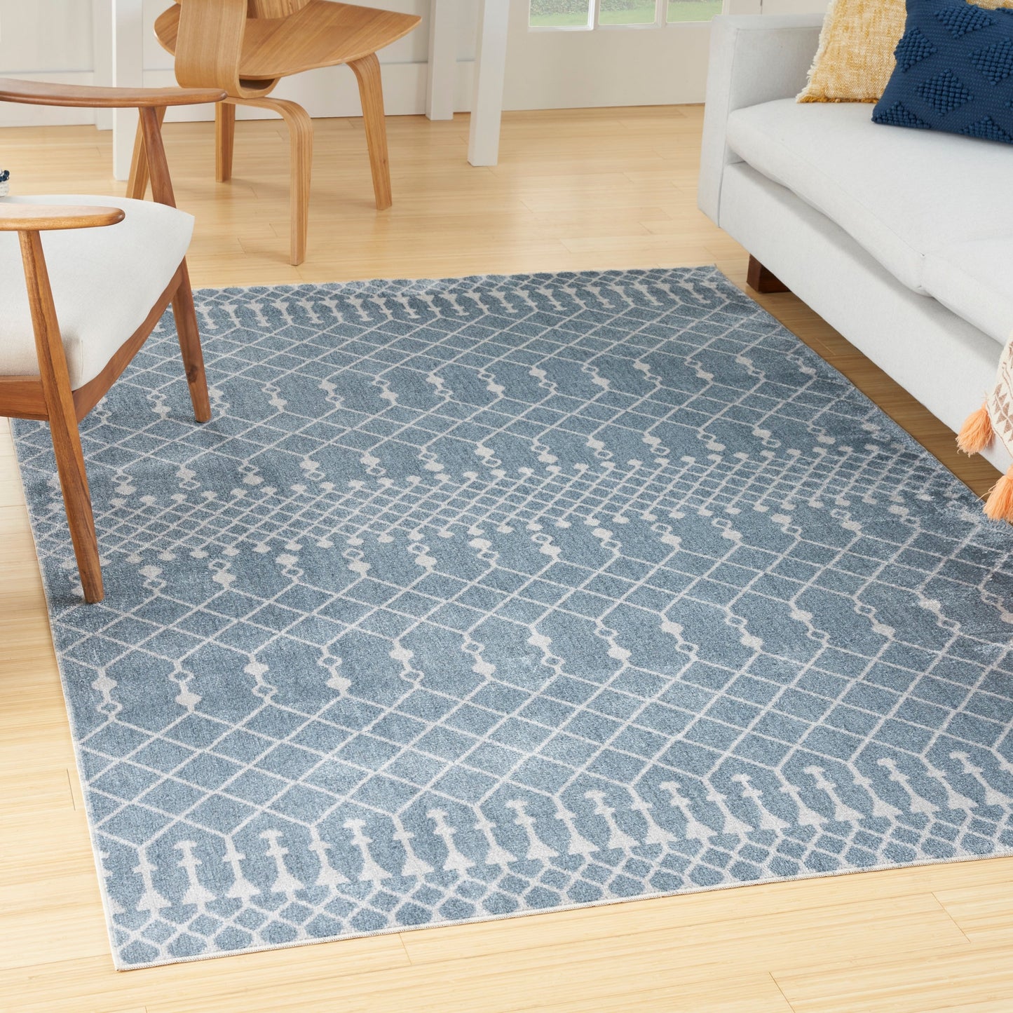 Nourison Astra Machine Washable Moroccan Area Rug