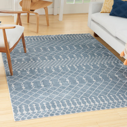 Nourison Astra Machine Washable Moroccan Area Rug