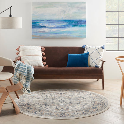 Nourison Concerto Classic Persian Medallion Area Rug.