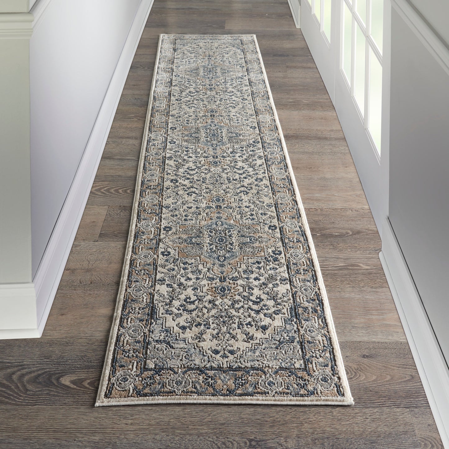 Nourison Concerto Classic Persian Medallion Area Rug.