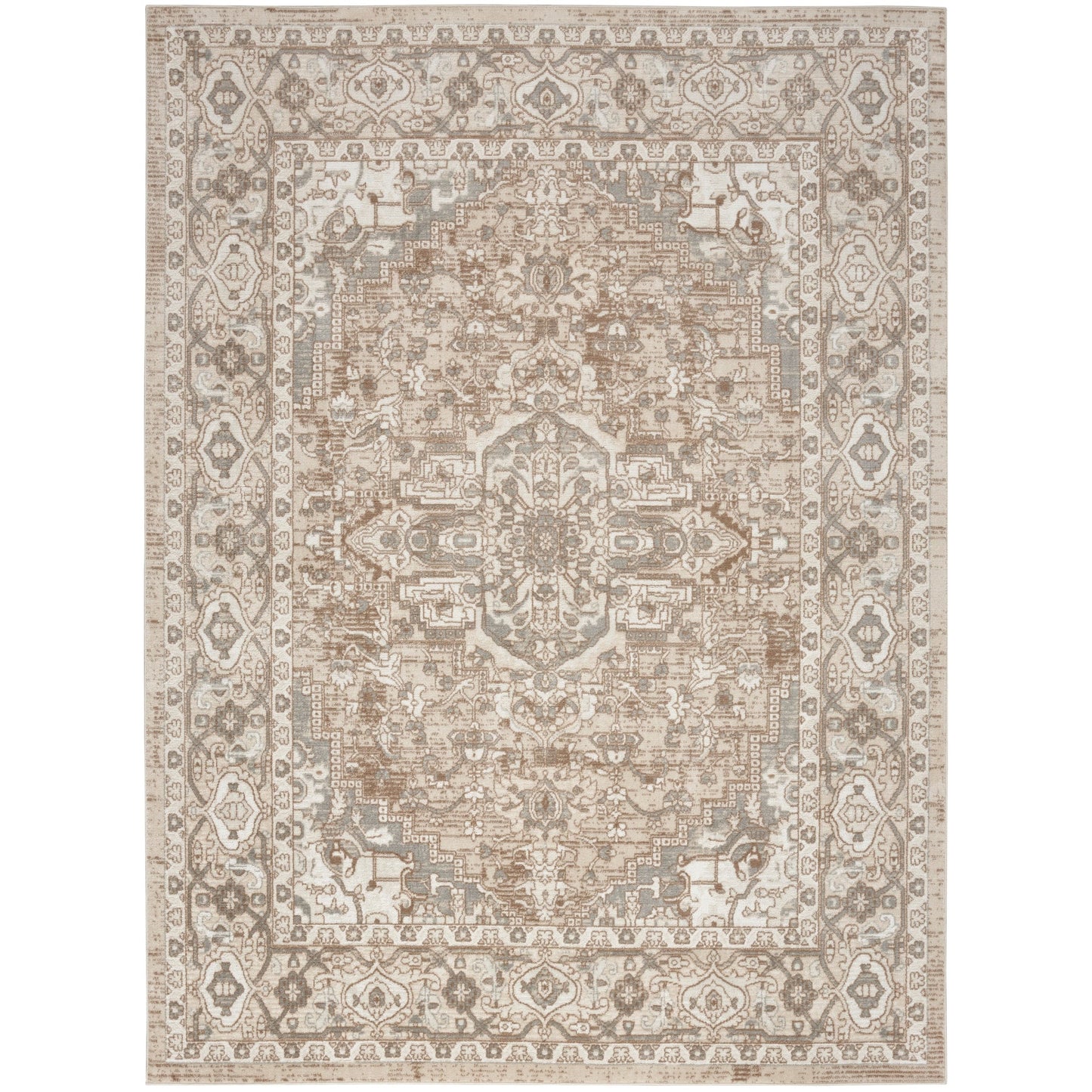Nourison Concerto Classic Persian Medallion Area Rug.