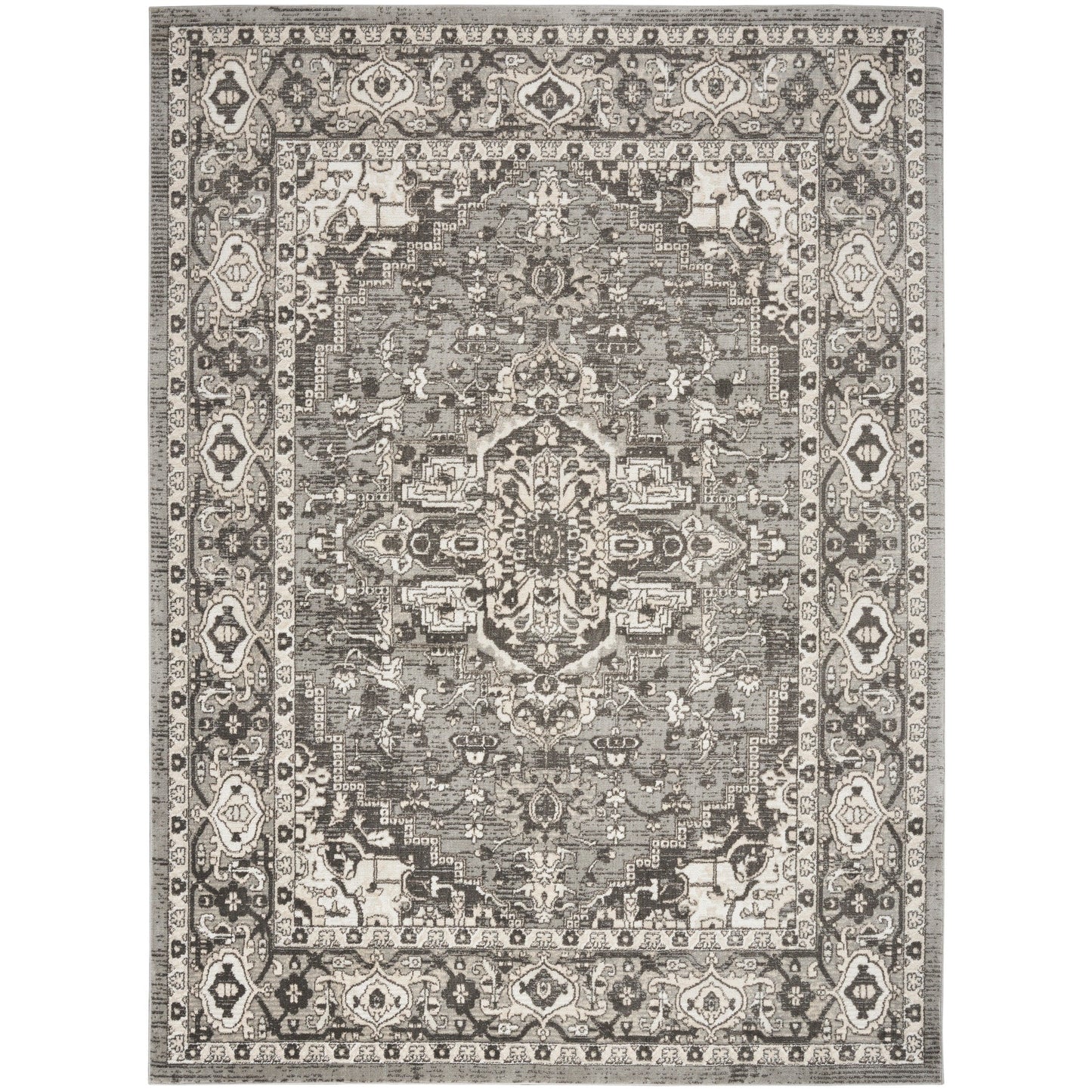 Nourison Concerto Classic Persian Medallion Area Rug.