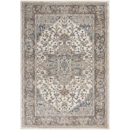Nourison Concerto Classic Persian Medallion Area Rug.