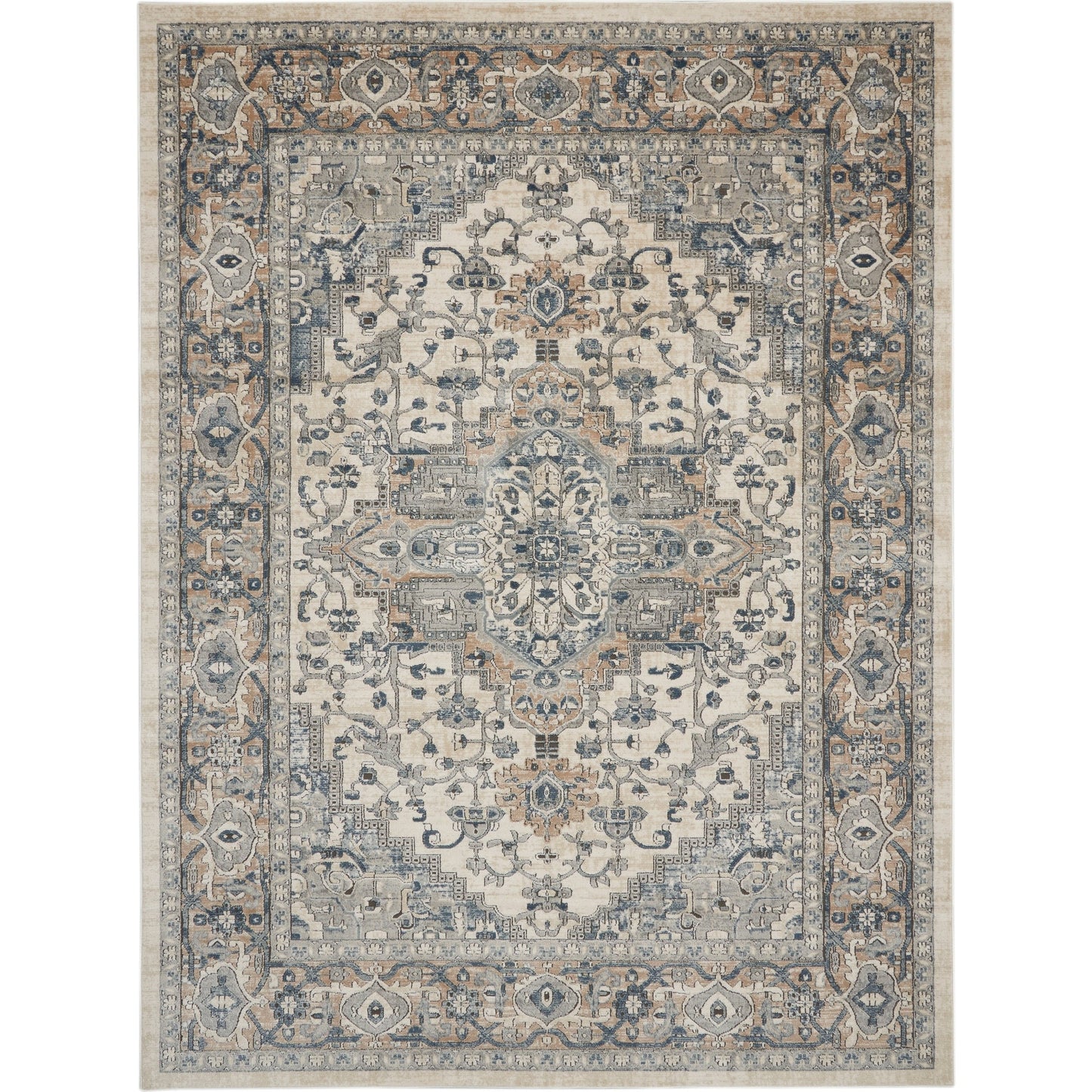 Nourison Concerto Classic Persian Medallion Area Rug.