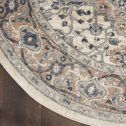 Nourison Concerto Classic Persian Medallion Area Rug.
