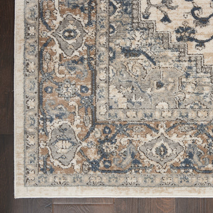Nourison Concerto Classic Persian Medallion Area Rug.