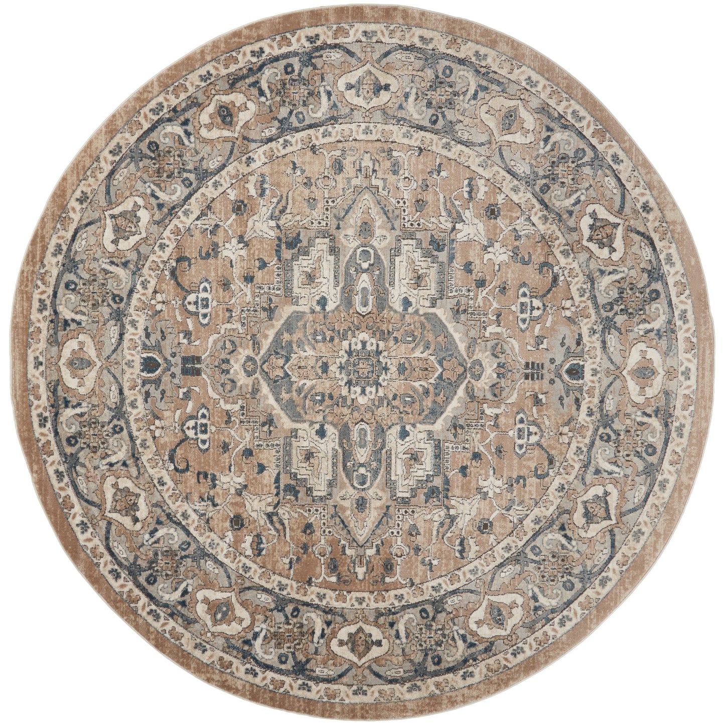 Nourison Concerto Classic Persian Medallion Area Rug.