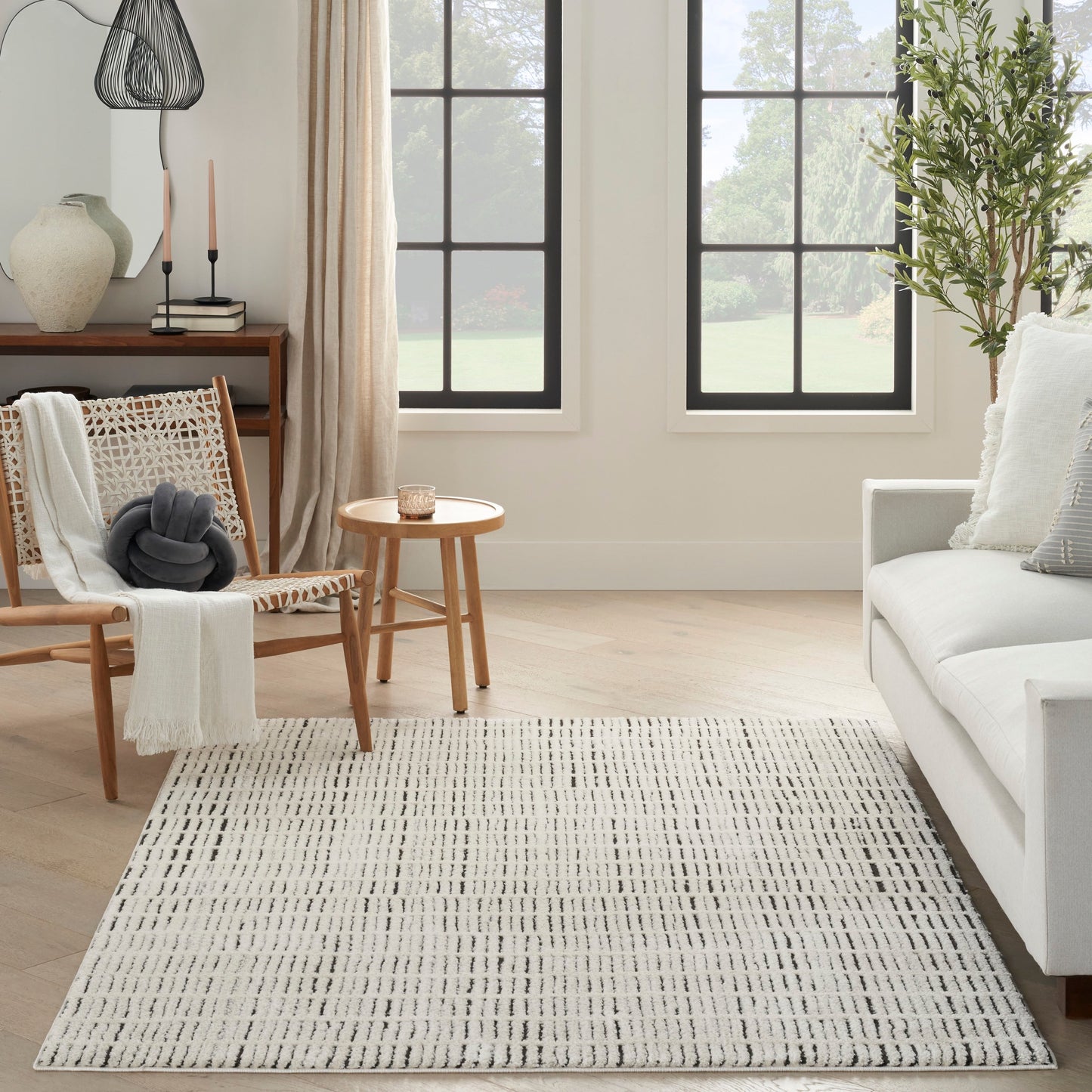 Nourison Cozy Modern Indoor Abstract Area Rug