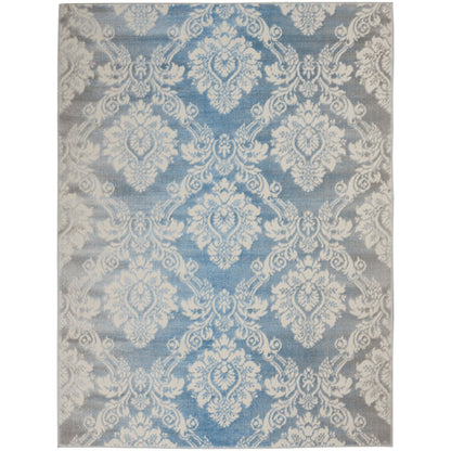 Nourison Elation Damask Pattern French Country Area Rug
