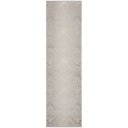 Nourison Elation Damask Pattern French Country Area Rug
