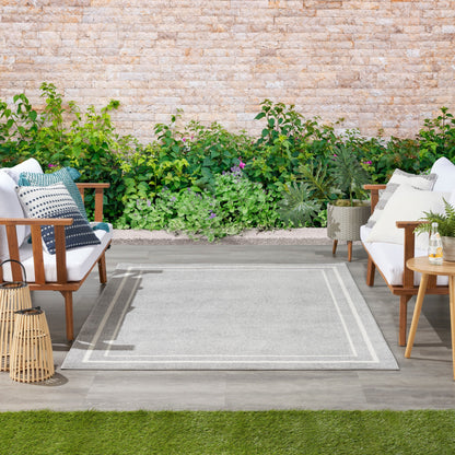 Nourison Essentials Indoor/Outdoor Solid Area Rug