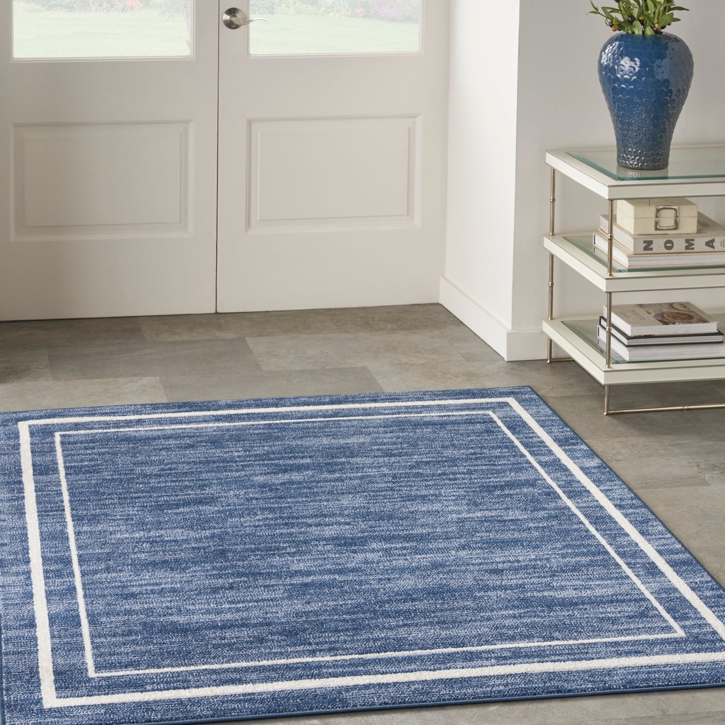 Nourison Essentials Indoor/Outdoor Solid Area Rug