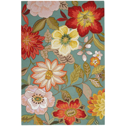Nourison Fantasy Floral Wildflowers Area Rug