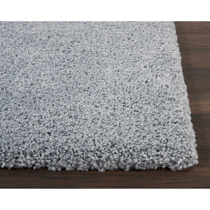 Nourison Malibu Shag Modern Plush Solid Area Rug