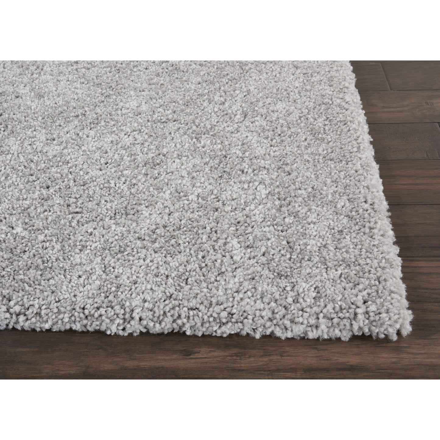 Nourison Malibu Shag Modern Plush Solid Area Rug