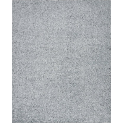 Nourison Malibu Shag Modern Plush Solid Area Rug