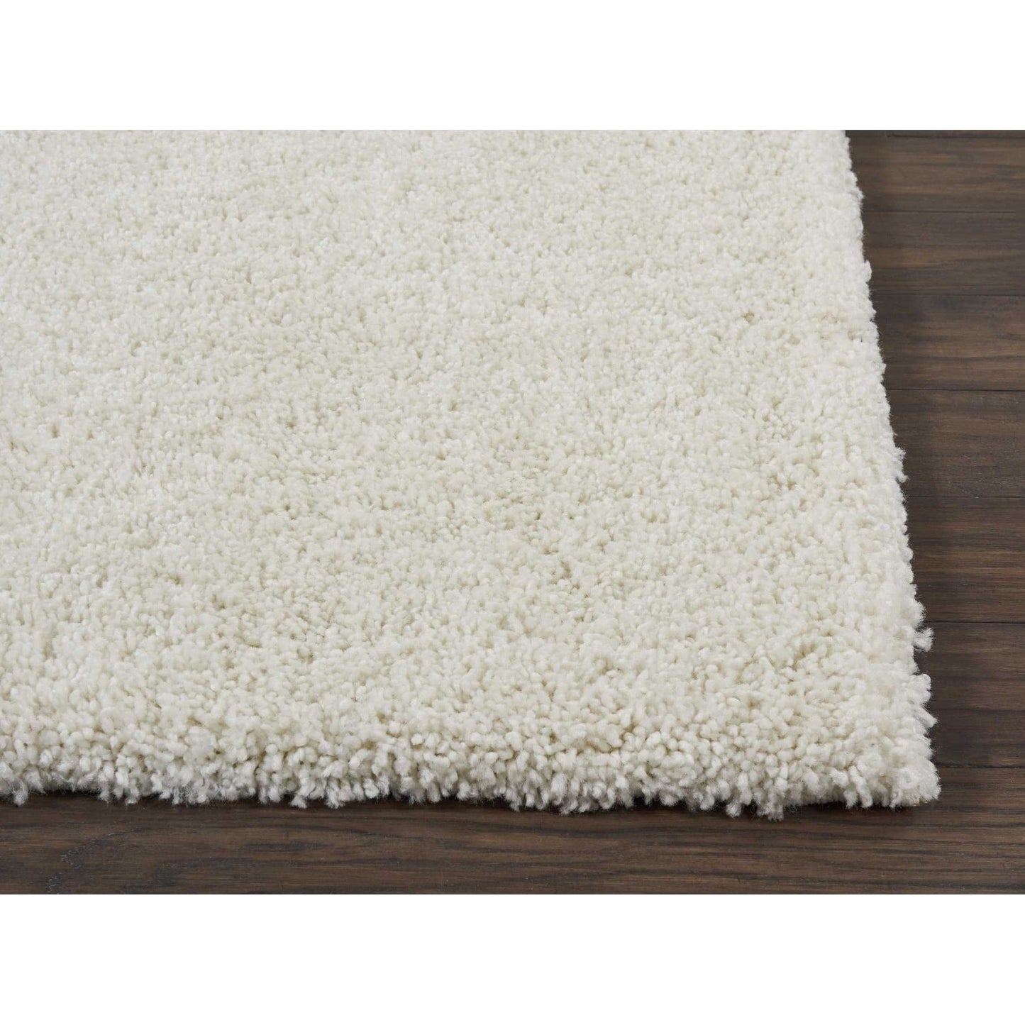 Nourison Malibu Shag Modern Plush Solid Area Rug