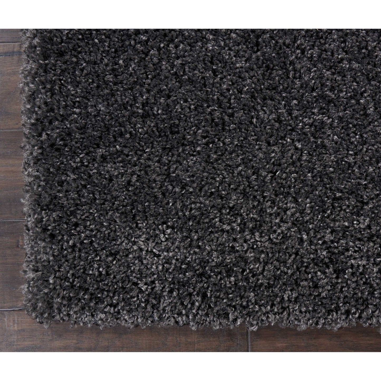 Nourison Malibu Shag Modern Plush Solid Area Rug