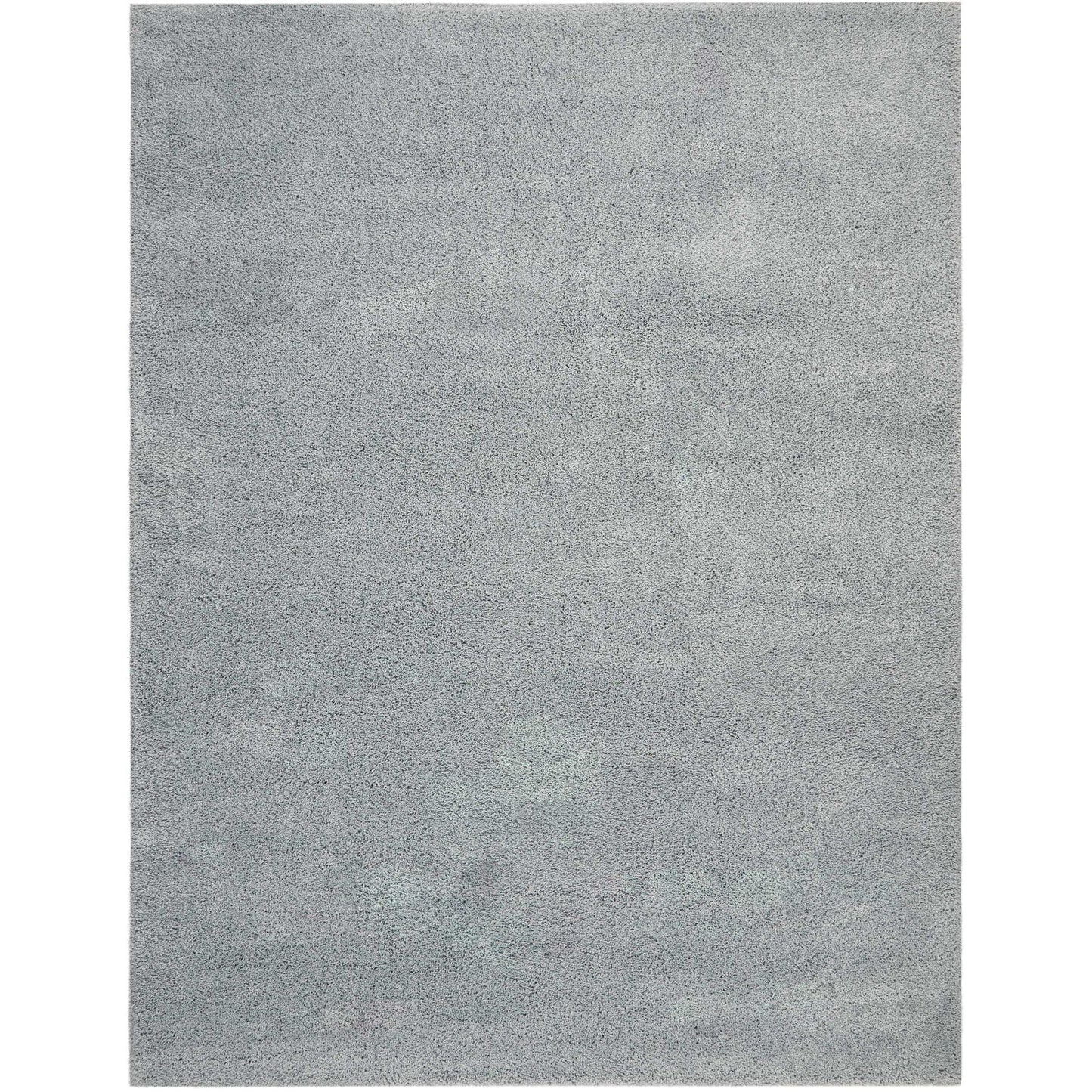 Nourison Malibu Shag Modern Plush Solid Area Rug