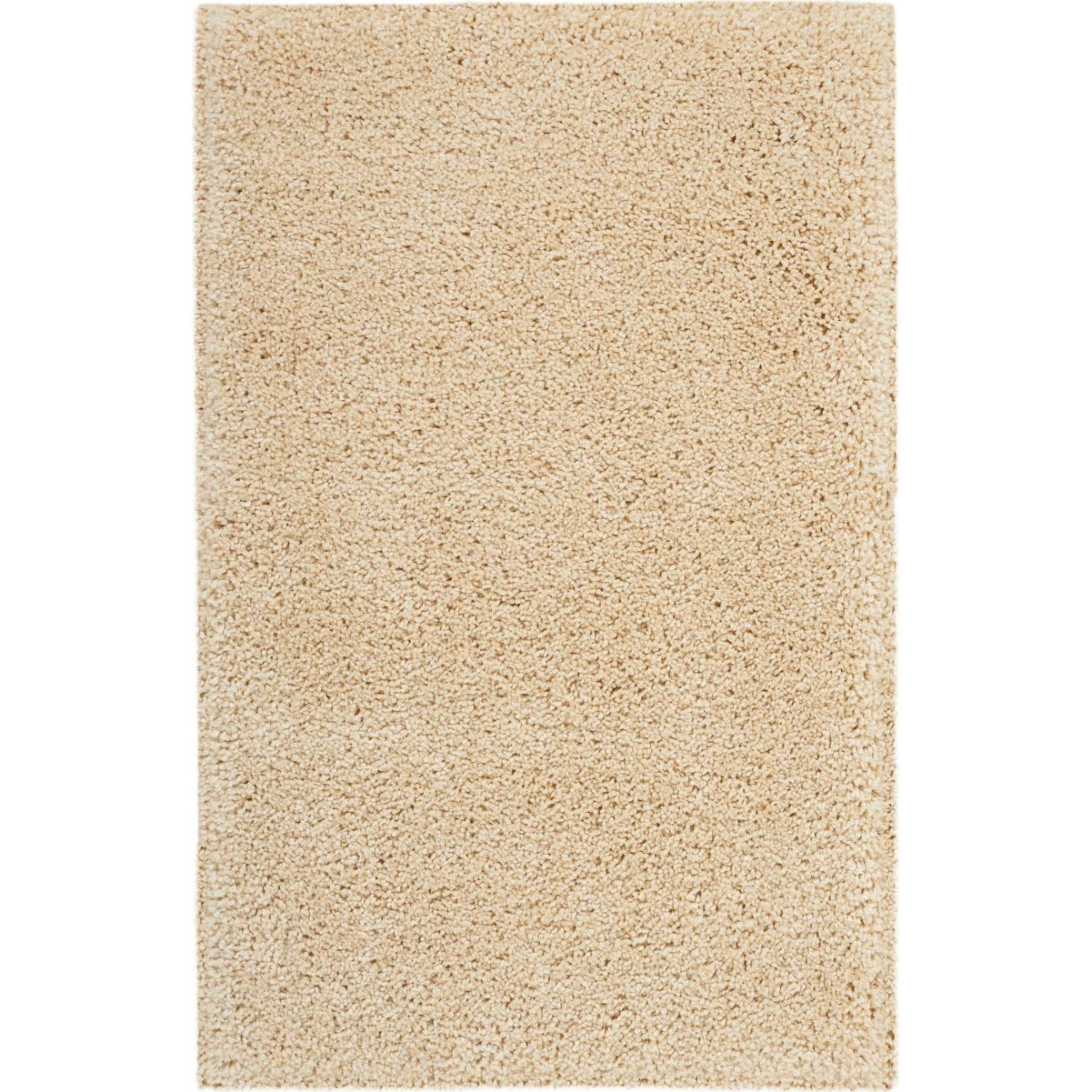 Nourison Malibu Shag Modern Plush Solid Area Rug