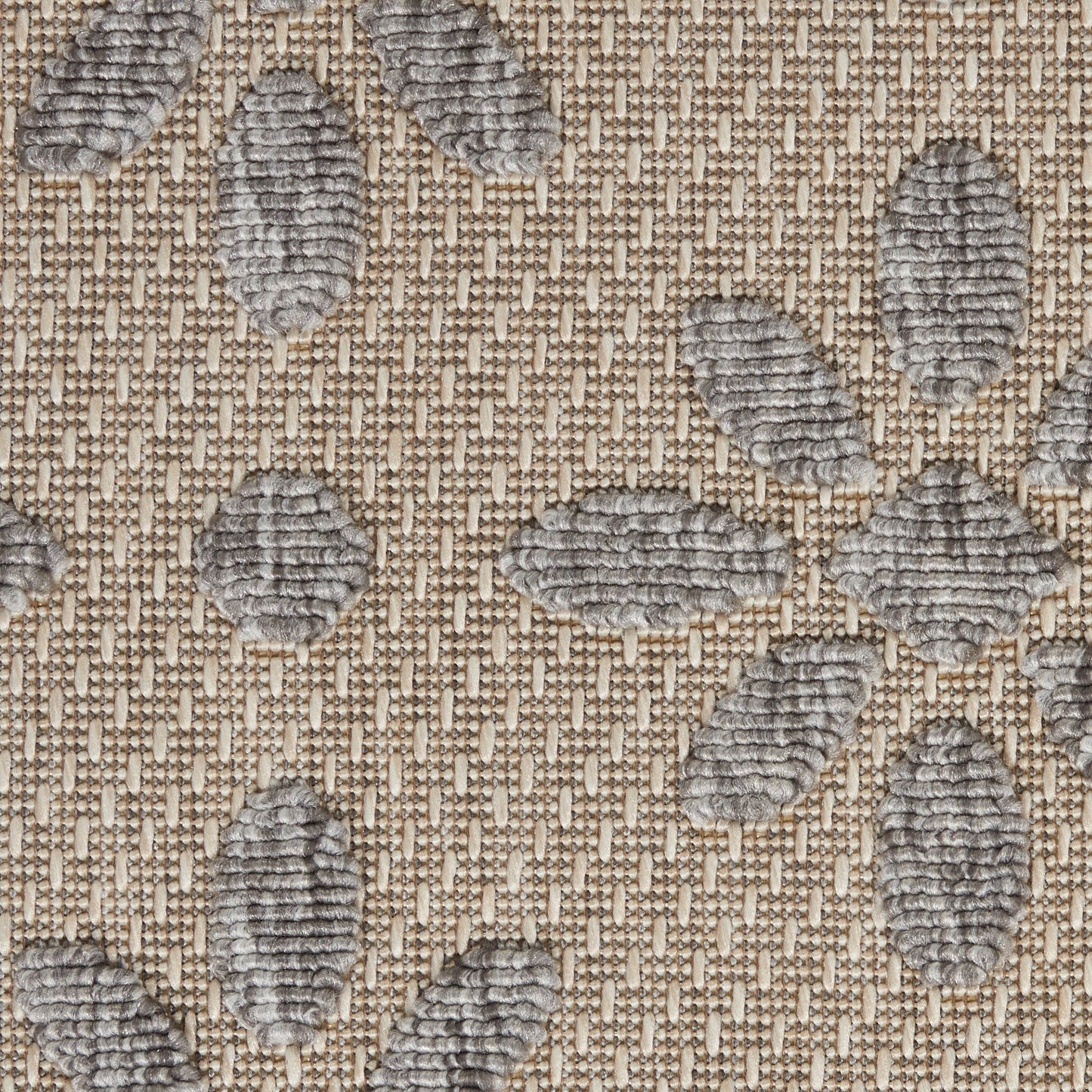 Nourison Palamos Modern Floral Hi Low Geometric Indoor Outdoor Area Rug